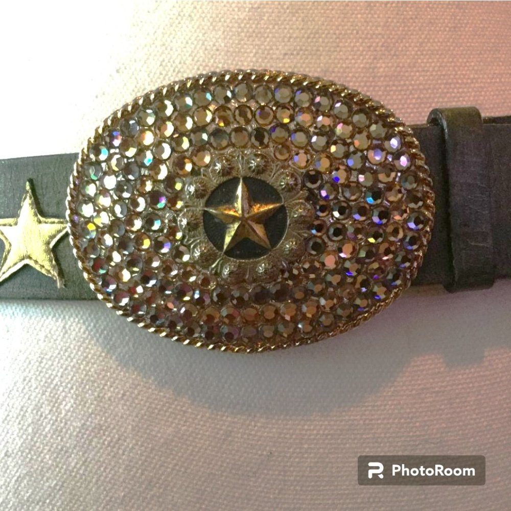 Bebe Vintage/Y2K Bling Belt - Picture 1 of 6